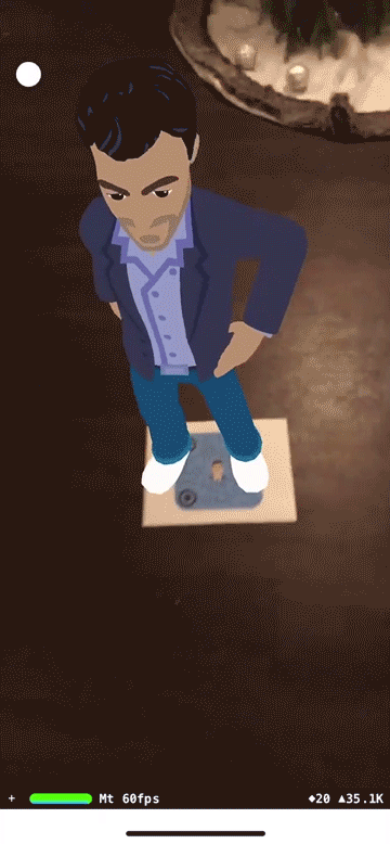  I&rsquo;m including just a few screen recordings of the AR in action. 